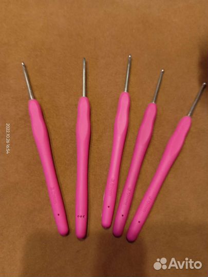 Крючки, спицы носочные, круговые