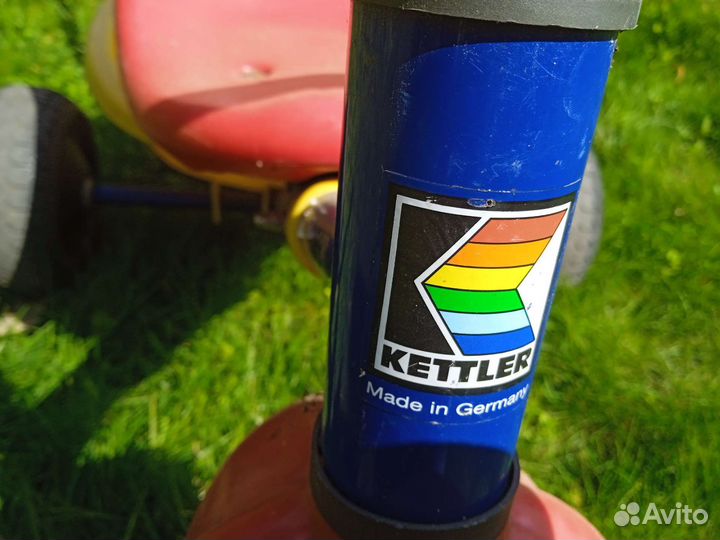 Велосипед с ручкой Kettler