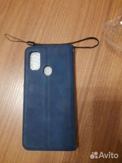 Чехол кожаный для Samsung Galaxy M21