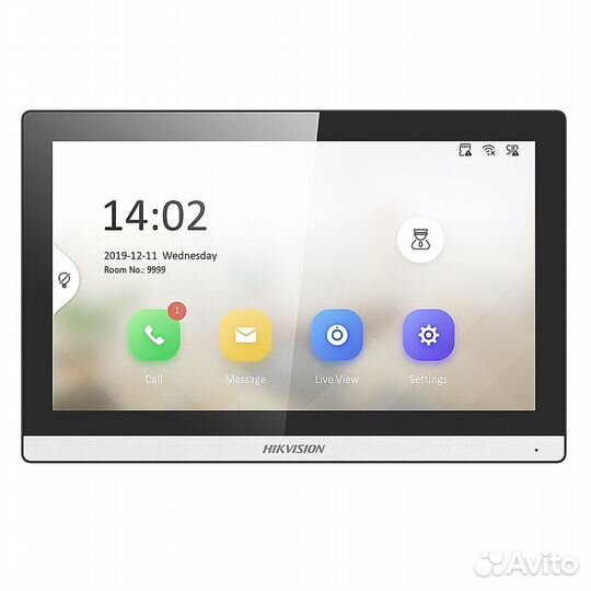 DS-KH6350-WTE1 - 7“ IP видеодомофон с WI-FI Hikvis