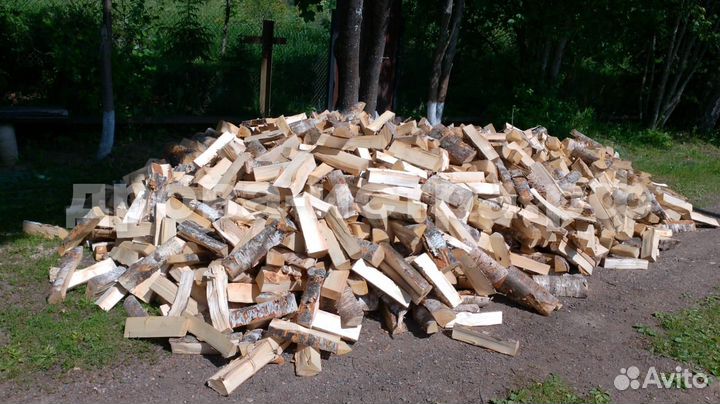Дрова березовые колотые