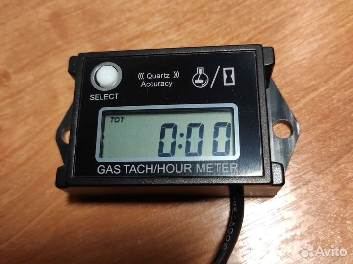 Универсальный тахометр и счётчик моточасов