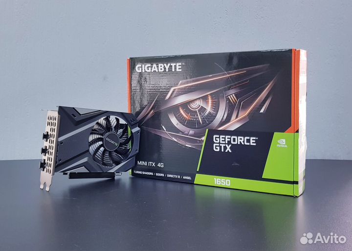 Новая видеокарта gigabyte GeForce GTX 1650 4Gb