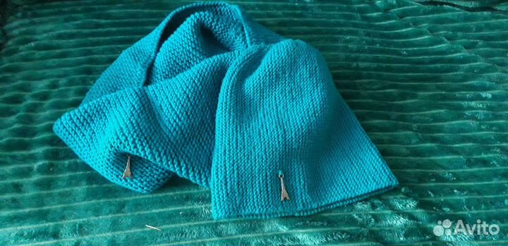 Шапка и шарф снуд