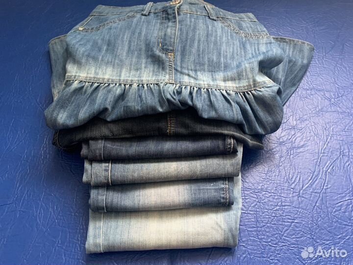 Джинсы для рукоделия на лоскуты Пэчворк