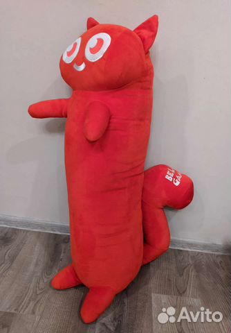 Большая мягкая игрушка белка / кот