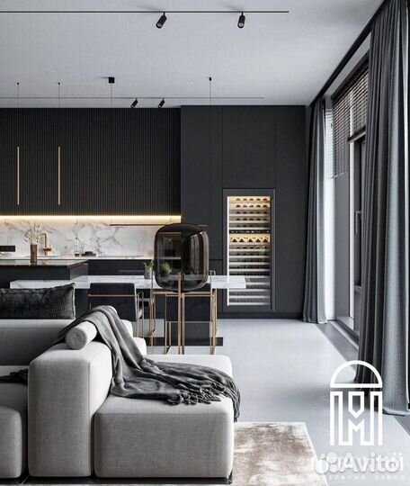 Прямая кухня