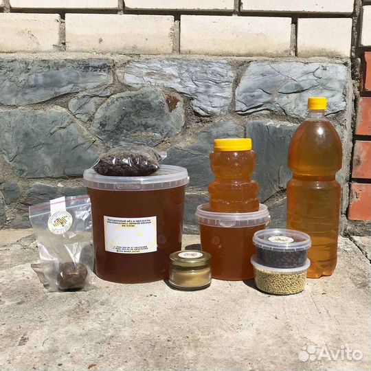 Мёд пыльца перга прополис воск