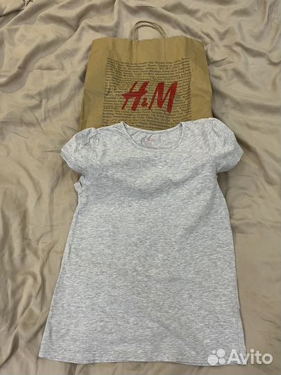 Футболка h&m 134-140