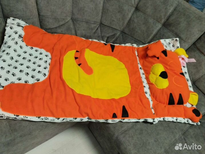 Спальный мешок детский новый