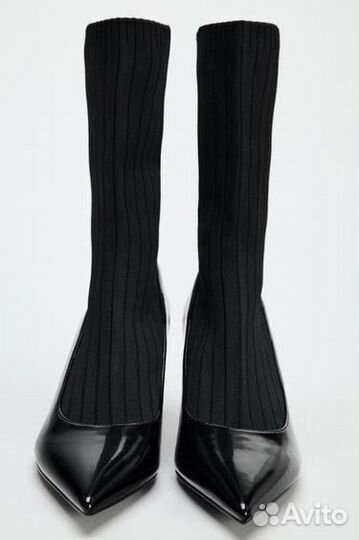 Ботильоны zara 38