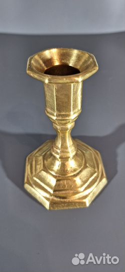 Подсвечник бронза.Винтаж