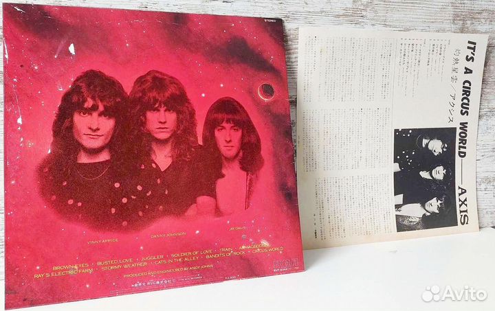 Axis - It's A Circus World 1979 Japan / Lp / EX