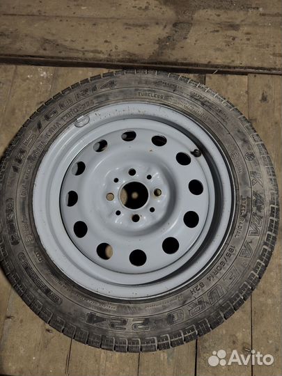 Штамп r14 4/98 ваз с резиной