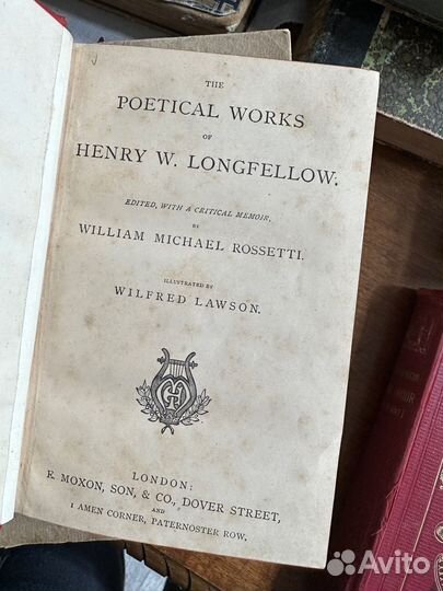 Антикварные книги на английском и франц. языках