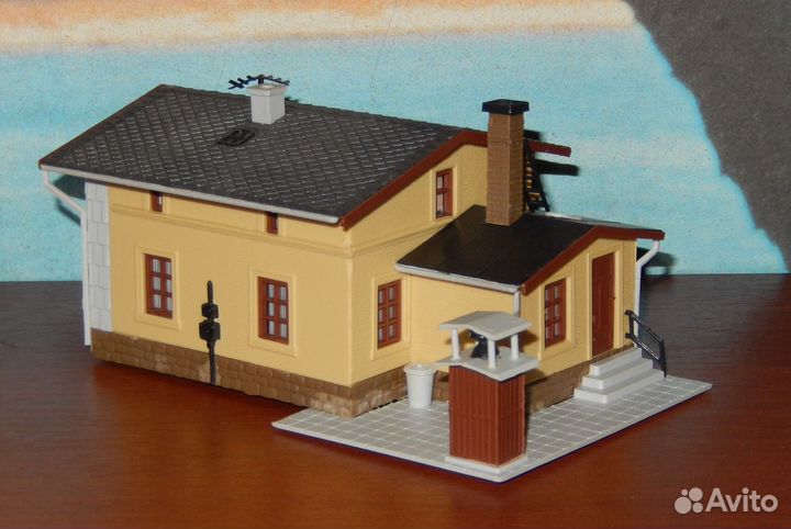 Здания, дополнения для макетов ж.д