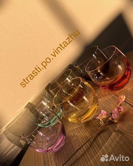 Набор для коньяка Мозер