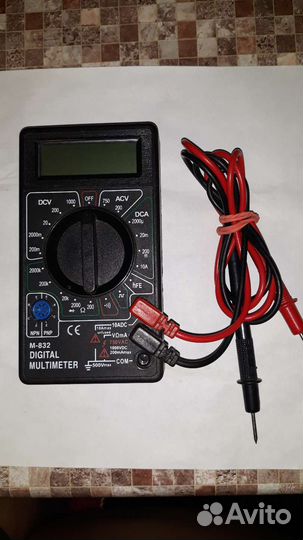 Новый мультиметр тестер DT-832