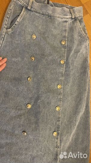 Джинсовая юбка