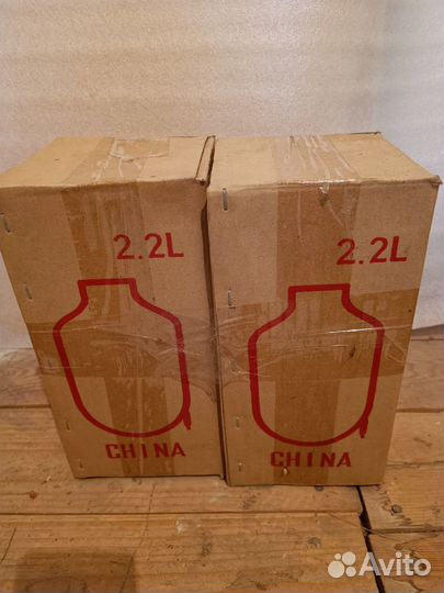 Колба для термоса с помпой 2,2 л