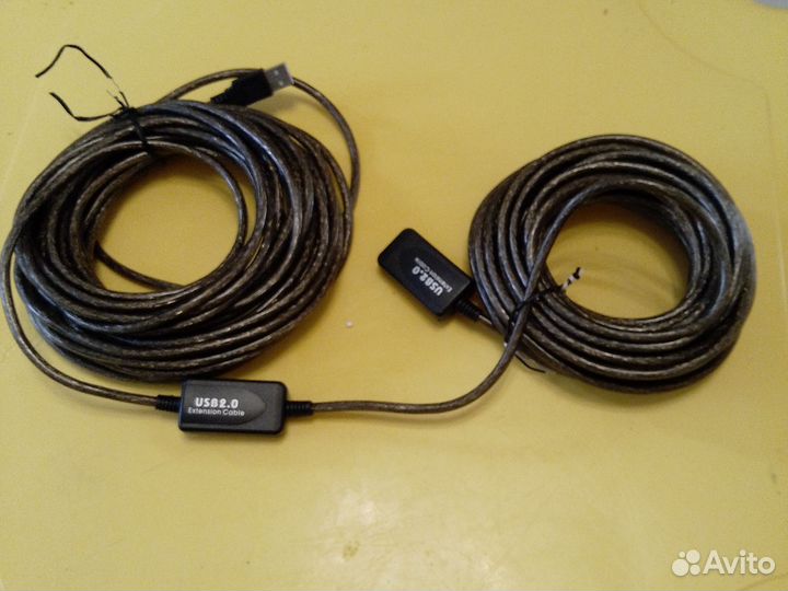 Usb 2.0 удлинительный кабель 20 метров
