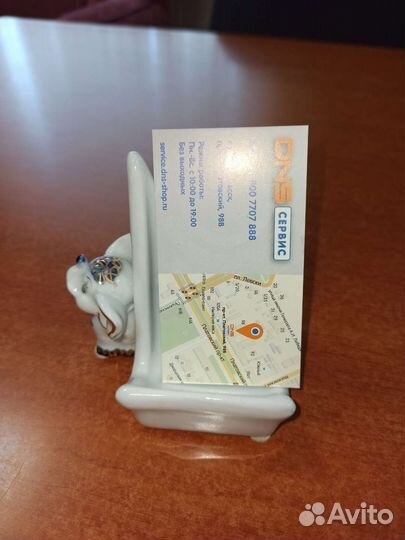 Гжель. Подставка под телефон, под визитки