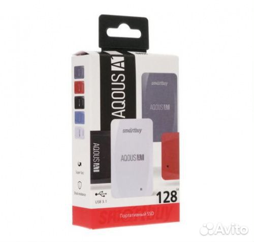 Внешний SSD SmartBuy A1 Aqous на 128GB