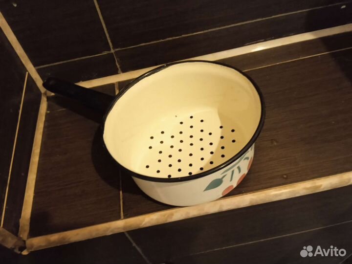 Сито, шумовка, утятница, селедочница, подставка