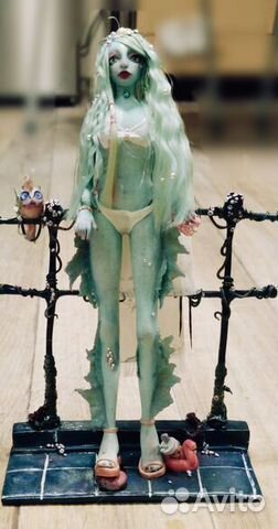 Лагуна Блю из Монстер Хай (ручная работа, фигурка)