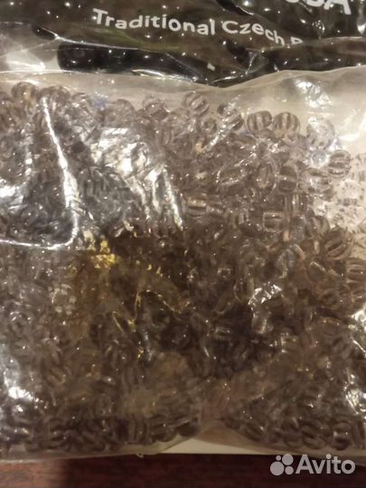 Бисер чехословацкий в упаковках