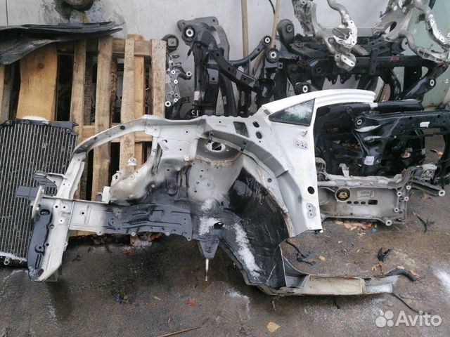 Лонжерон передний левый Toyota Ipsum ACM26 2AZ-FE