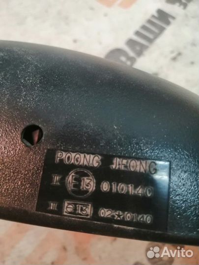 Зеркало заднего вида боковое левое Daewoo Matiz