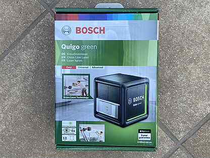 Лазерный нивелир Bosch Quigo Green