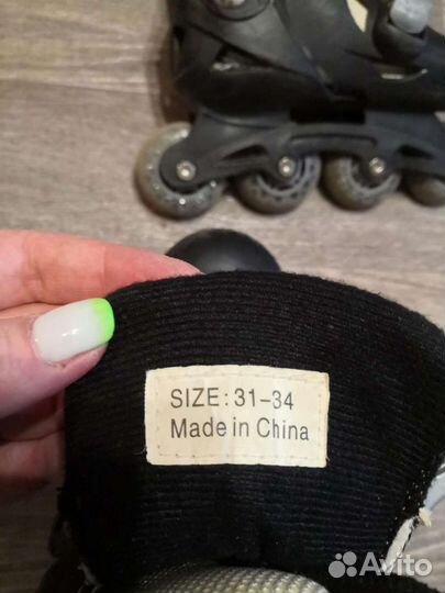 Роликовые коньки детские