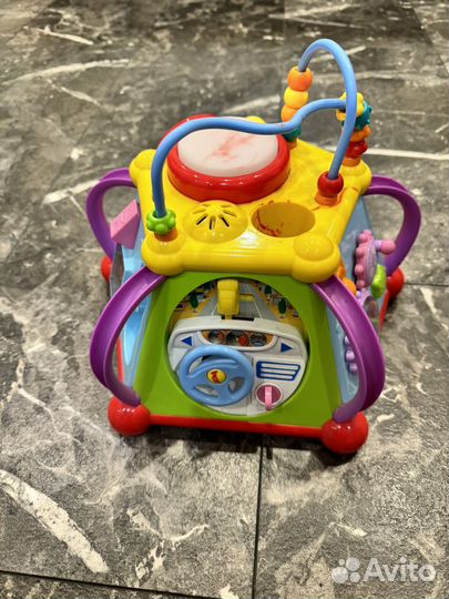 Бизиборд домик игровой центр со светом и звуком