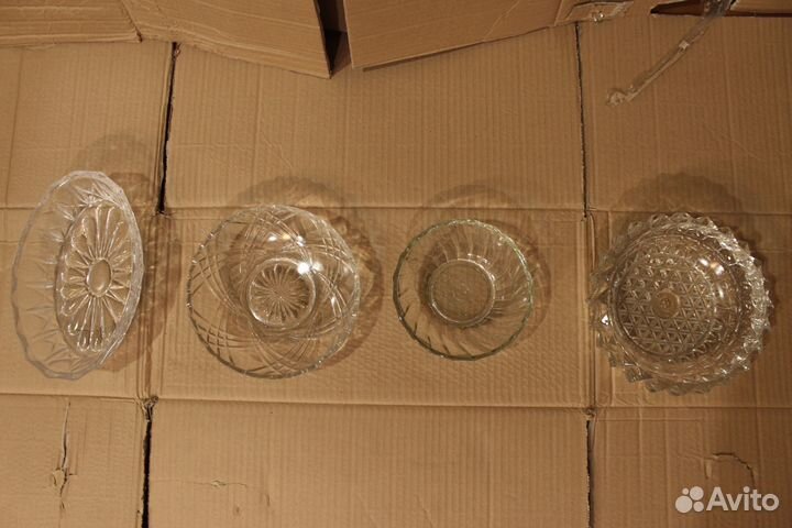 Салатник хрустальный ваза хрустальная