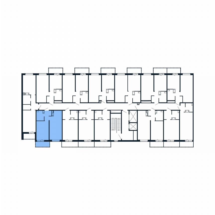 2-к. квартира, 41,2 м², 11/12 эт.