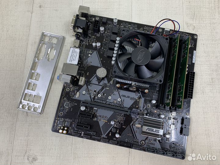 Комплект Asus Prime B450-A+Ryzen3 Pro 3200G+8Gb