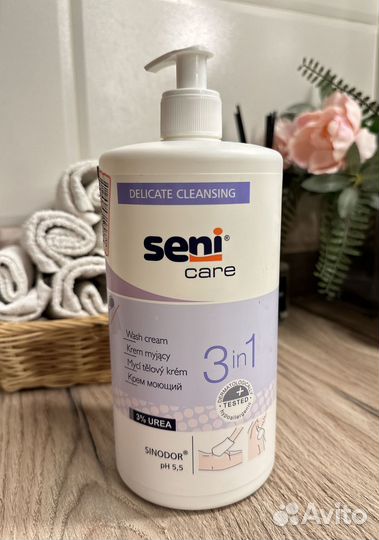 Крем Seni Care Моющий крем для тела