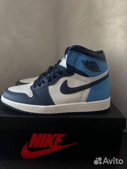 Кроссовки Nike Air Jordan 1 Retro High Og Blue