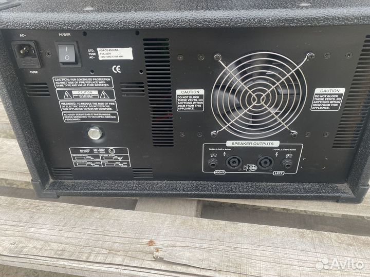 Микшер-усилитель Eurosound Force 830 USB