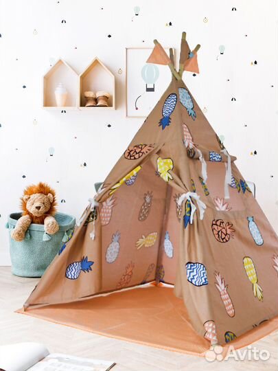 Чехлы для вигвама с ковриком без палок