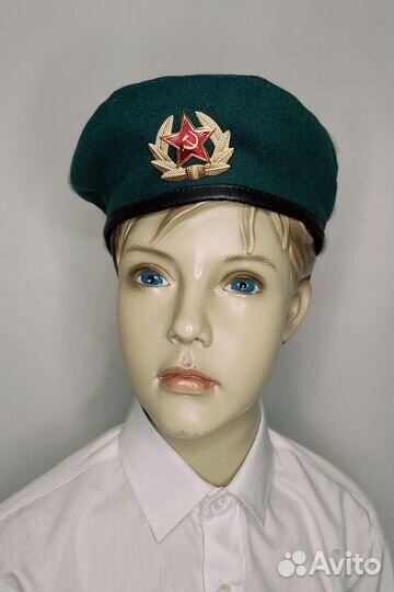 Берет пограничника детский