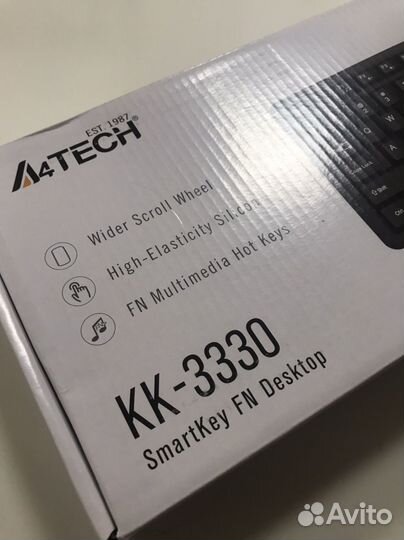 Комплект (клавиатура+мышь) A4tech KK-3330S