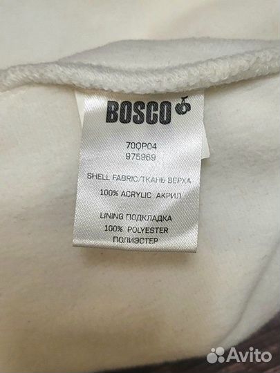 Шапка Bosco Россия, унисекс, молочного цвета