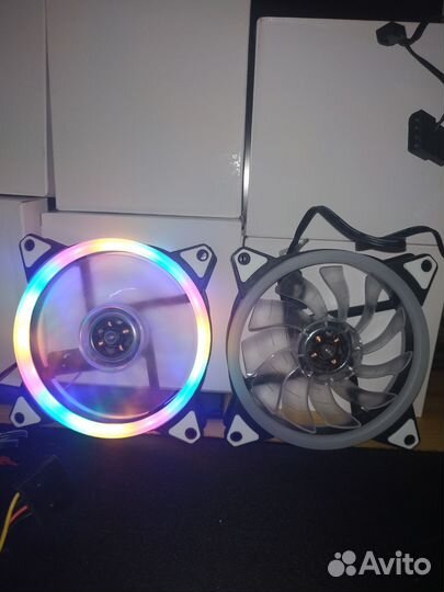 Корпусные вентиляторы rgb 120мм, с подсветкой