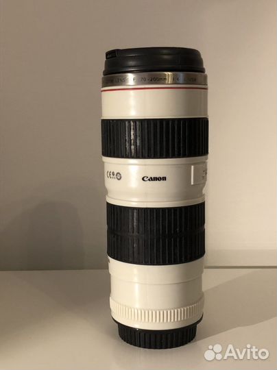 Термокружка в стиле объектива Canon