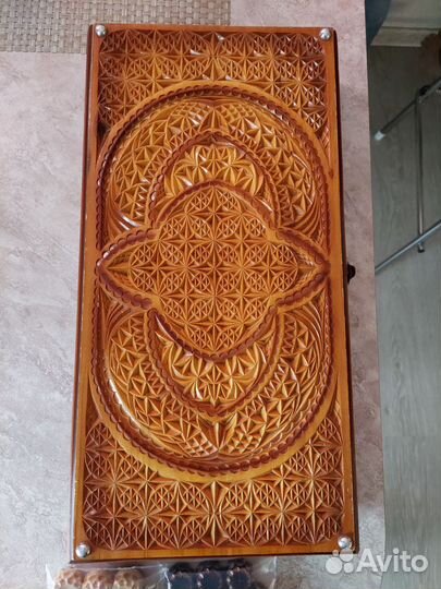 Нарды резные ручной работы