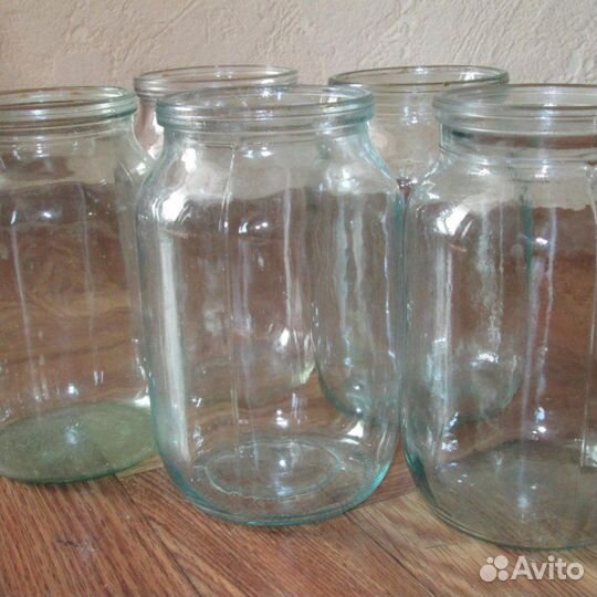 Банки стеклянные 1 л 2 л 3 л