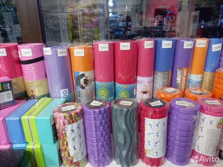 Кирпичик для йоги утяжел. голубой